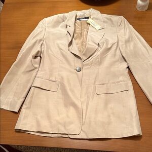 Italian‎ made Women's Beige Blazer